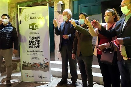 Salitrera  Humberstone ya cuenta con internet dedicado de libre acceso para los visitantes, potenciando el desarrollo turístico