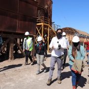 Equipos técnicos del Consejo de Monumentos y de la Dirección de Patrimonio Cultural, verifican obras en Santa Laura