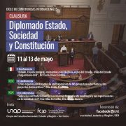 Con ciclo de conferencias se efectuará clausura de Diplomado Estado, Sociedad y Constitución