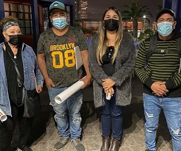 Intensa jornada de capacitación a dirigentes sociales, para participar en el simulacro de terremoto y tsunami