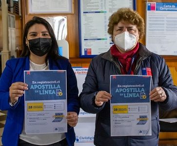 Para agilizar trámites, Seremi de Justicia y el  Registro Civil anunciaron nueva apostilla en línea