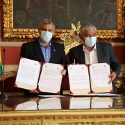 Alcalde Soria firma protocolo de intenciones para alcanzar hermanamiento con La Paz, Bolivia y potenciar desarrollo y el turismo