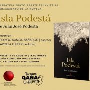Escritor y periodista iquiqueño-tocopillano, Juan Podestá Barnao lanza su última obra, la novela “Isla Podestá”