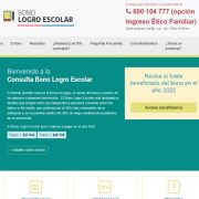 Bono de Logro Escolar beneficia a más de 5 mil 500 estudiantes en Tarapacá. Es parte del Ingreso Ético Familiar