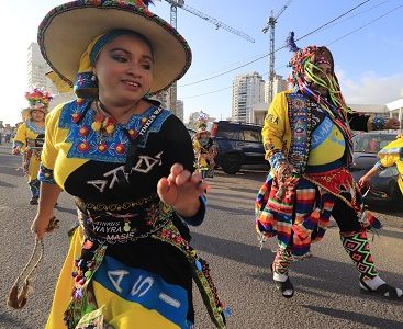 Con colorido pasacalle comunidades celebraron aniversario de la promulgación de la Ley Indígena, que creo a la Conadi