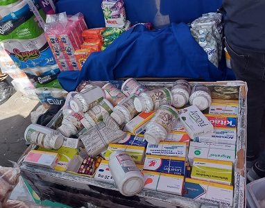 Decomisan fármacos que se expedían de manera irregular. También retiraron productos agropecuarios de contrabando