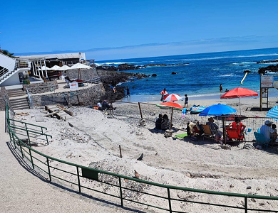 Diputado Ramírez denunció obstrucción de acceso a playa  Saladero.  Responsabiliza al Club Náutico