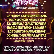 Concierto Solidario por artista que permanece inmovilizad por accidente vehicular en faenas de trabajo