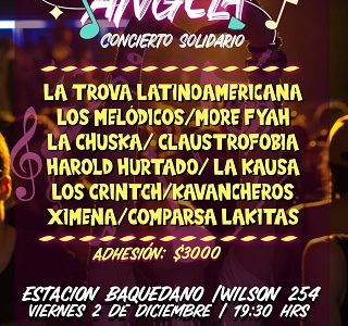 Concierto Solidario por artista que permanece inmovilizad por accidente vehicular en faenas de trabajo