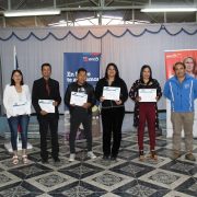Nuevos egresados del “Curso Recepción De Productos, Carga o Unidades Logísticas en Centros De Distribución y Transferencia”, del Sence 