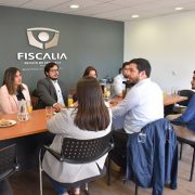 Delegado Quinteros se reunió con abogados y analistas que se incorporan a la Unidad de Análisis Criminal y Focos Investigativos de la Fiscalía.