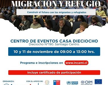 INCAMI reúne a destacados actores internacionales, estatales y civiles para debatir sobre migración y refugio
