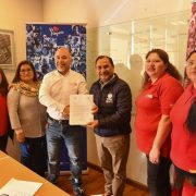 Trabajadores de empresa Walmart-Líder, se reúnen con alcalde de Alto Hospicio, para plantear problemas de seguridad