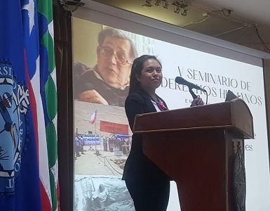 Centro de Estudiantes de la carrera de Derecho de la UNAP, convocaron a organizaciones y defensores, al V Seminario de Derechos Humanos