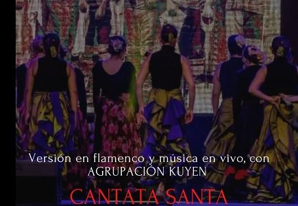 El peso de la memoria y de la historia: Cantata de la escuela Santa María de Iquique en versión flamenco se presenta en Talagante
