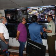 CORE aprobó proyecto que aumenta a 50 las cámaras de vigilancia en Iquique.  Comisión de Seguridad Ciudadana  visito la Central de Alerta Municipal