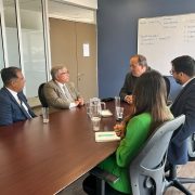 Delegado de Tarapacá se reunió con Fiscal Nacional para abordar urgencias regionales en materia de persecución penal