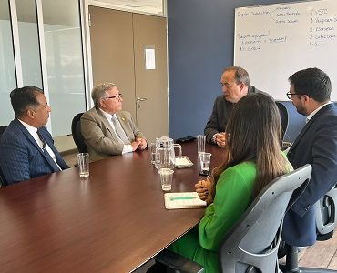 Delegado de Tarapacá se reunió con Fiscal Nacional para abordar urgencias regionales en materia de persecución penal