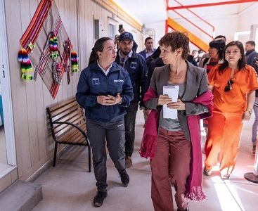 Recuento de visita de Ministra Tohá:  Anuncio de mejoras a infraestructura y refuerzo al control fronterizo a través del Sistema Integrado de Fronteras.