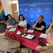 Por efectos de lluvias estivales, sesiona Comité de Gestión del Riesgo de Desastres. Hay caminos alternativos en zona de interrupción.
