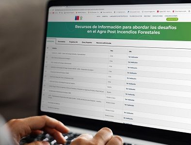 Fundación para la Innovación Agraria, FIA, pone a disposición contenidos para restauración post incendios forestales