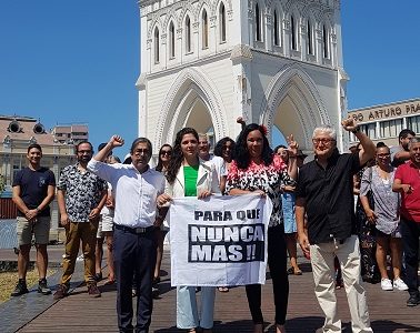 Como un mínimo para avanzar en derechos sociales, Pacto Unidos Por Chile, presentó a sus candidatos