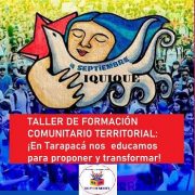 «Educarnos para proponer y transformar», taller comunitario territorial convocado por el «Movimiento Independiente 4 de Septiembre»