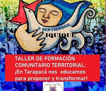«Educarnos para proponer y transformar», taller comunitario territorial convocado por el «Movimiento Independiente 4 de Septiembre»