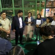 «Seguridad en tu barrio», actividad ciudadana en el sector «Plaza Arica», que permitió diálogo comunitario sobre los problemas de seguridad.