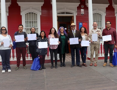 Certifican a profesionales en Diplomado en Gestión Cultural Territorial, impartido por la Universidad Católica y financiado por el Ministerio de las Culturas