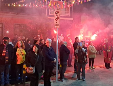 Barrio El Colorado esperó el Alba, en fiesta en honor de San Pedro. Participaron las tres caletas de pescadores de Iquique