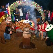 Emotiva ceremonia ancestral del Willka Kuti 5531, se realizó en el cerro Huantajaya, de Alto Hospicio, para esperar los primeros rayos del sol