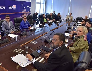 Ante aumento de enfermedades respiratorias, Comisión Salud del Core se reunió con directivos del área y dirigentes