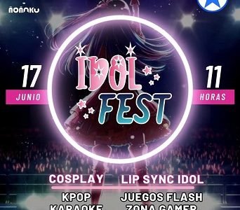 Agrupación Ñoñaku invita a evento, el Idol Fest, que se realizará este sábado en el Club Unión Morro