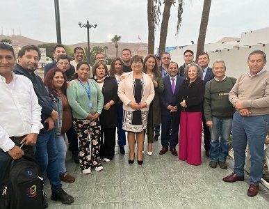 Alcaldes y concejales de AMUNOCHI desarrollaron reuniones de trabajo en Arica para fortalecer labor conjunta frente al centralismo como ediles del norte