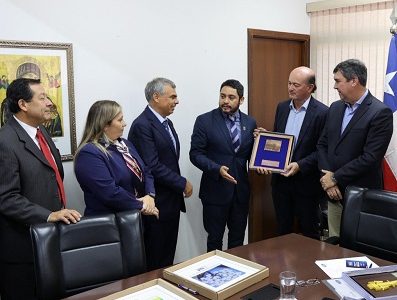 Gobierno de Tarapacá firmó histórico acuerdo de colaboración con Mato Grosso do Sul. Gobernador de Campo Grande, calificó el hecho como inédito 