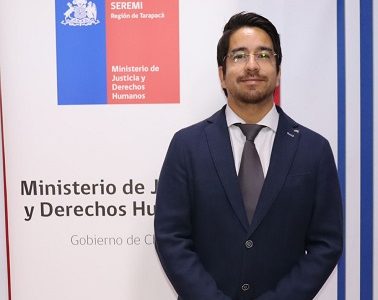 El abogado de la UNAP, Pablo Valenzuela Ramírez, asume como SEREMI de Justicia y Derechos Humanos.