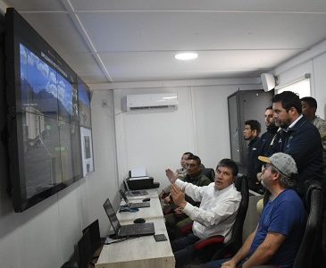 Subsecretario del Interior realizó inspección al primer Puesto de Observación Fronteriza en Colchane