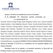 El Juzgado de Garantía de Iquique declaró admisible querella contra Franco Rossi interpuesta por el diputado Matías Ramírez