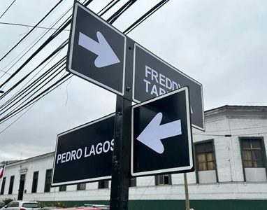 Municipalidad de Iquique concretó cambio de sentido de calle «Freddy Taberna», cuyo nombre honra memoria de ejecutado en dictadura