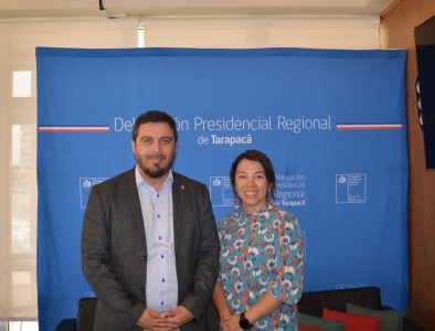 Sobre trabajo de la UNAP con carteras públicas y vinculación con organizaciones sociales, dialogaron candidata a Rectora Marcela Tapia y Delegado Regional