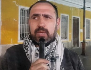 Vocero de la comunidad Árabe-Palestina en Iquique. «Somos un pueblo de paz, que sufrimos este conflicto desde 1948, con la creación del Estado de Israel en territorio palestino»