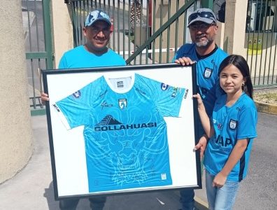 Profundo agradecimiento a Deportes Iquique e hinchada, de padres de Celestte, por rifa solidaria para reunir fondos para adquirir implante auditivo