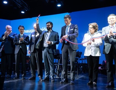 Presidente Gabriel Boric Font presiden gabinete regional y participa en la inauguración de un proyecto de la minera canadiense Teck
