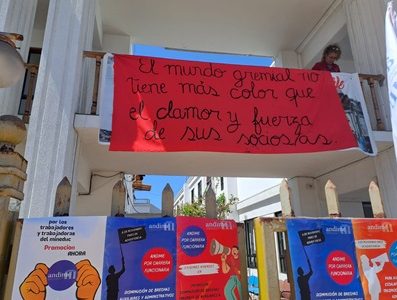 Cerca del 100 por ciento de trabajadores y trabajadores de la Educación, adhieren a movilización en Tarapacá