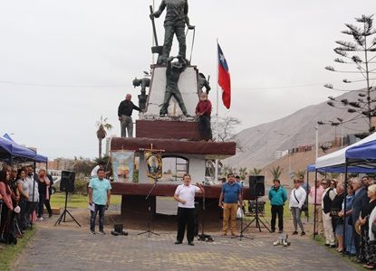 William Sembler tras inicio de la Semana del Salitre 2023: “Los pampinos hemos sido un aporte para nuestro querido Iquique que nos acogió”.