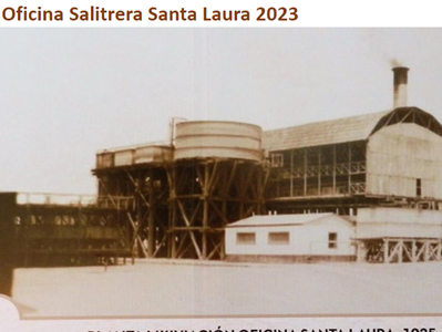 Representantes de las Agrupaciones y comunidad pampina valoran proyecto de rescate de taller eléctrico de Salitrera Santa Laura