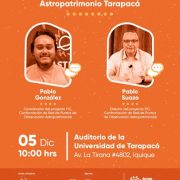FIC de Astropatrimonio convoca a la comunidad a ser parte de la difusión, avances y hallazgo del proyecto, que ejecuta la UTA sede Iquique