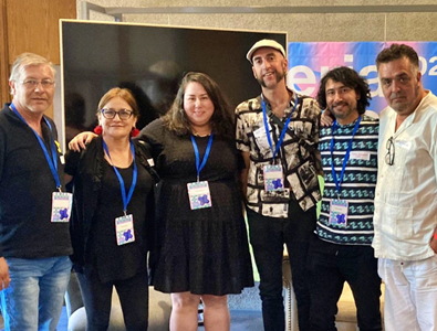 Sindicato Escena Musical de Tarapacá participó en la feria Pulsar Chile 2023, representado por su presidenta, Paola Serrano 