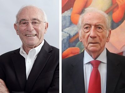 Sergio Bitar y Silvio Zerega, presidente y director de la Corporación Museo del Salitre, distinguidos entre  los “100 líderes mayores” de Chile